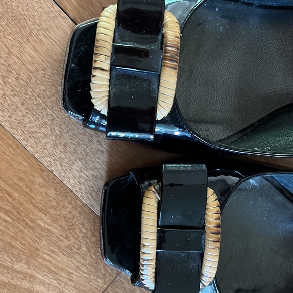 Stuart weitzman wicker woven heels - Picture 8 of 8